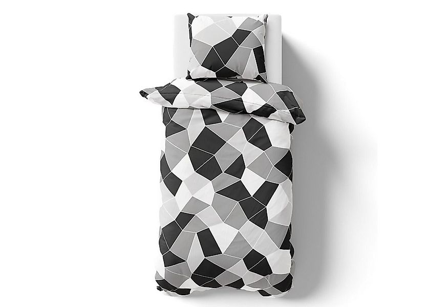 Visaggio Bettwäsche Mosaic 135x200 155x220 Bettbezug Allergiker geeignet, M günstig online kaufen