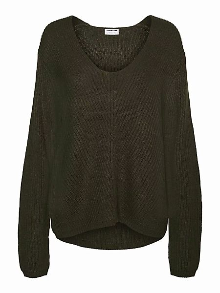 NOISY MAY Gestrickt Pullover Damen Grün günstig online kaufen