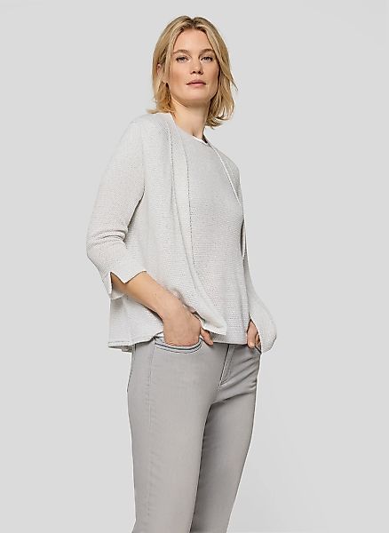 Rabe Strickjacke ohne Verschluss, mit Glitzer-Details günstig online kaufen