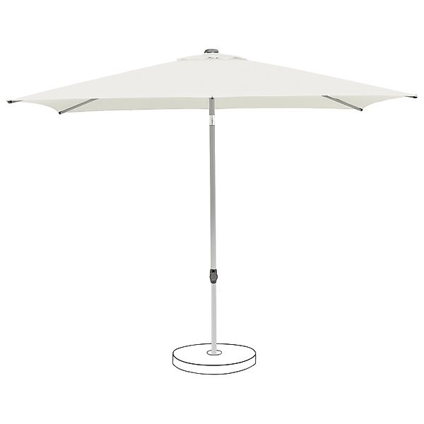 Suncomfort by Glatz Marktschirm Sand mit Handöffner günstig online kaufen