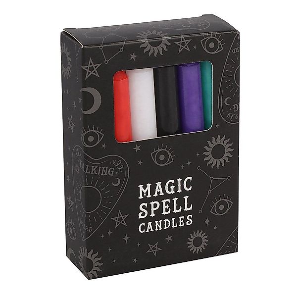 MystiCalls Stumpenkerze Wunschkerze Black Magic Hexenmagie günstig online kaufen