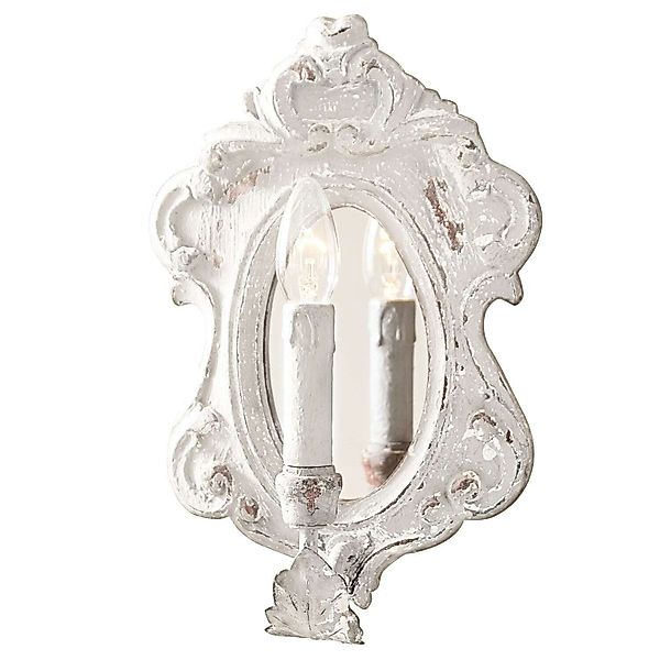 Mirabeau Wandleuchte Wandlampe Blanche creme günstig online kaufen
