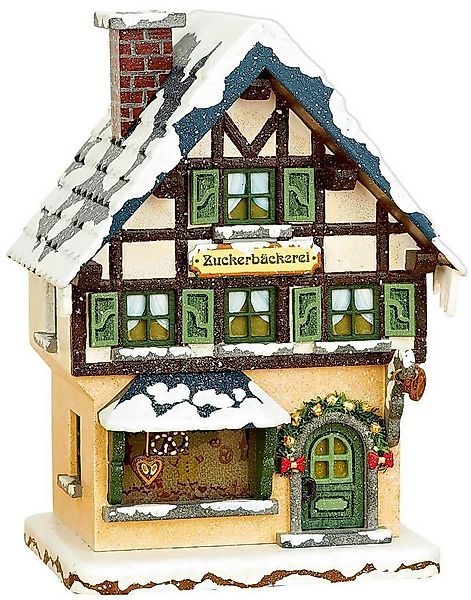 Original Hubrig (Hubrig Volkskunst GmbH) Sammelfigur Haus Zuckerbäckerei, e günstig online kaufen