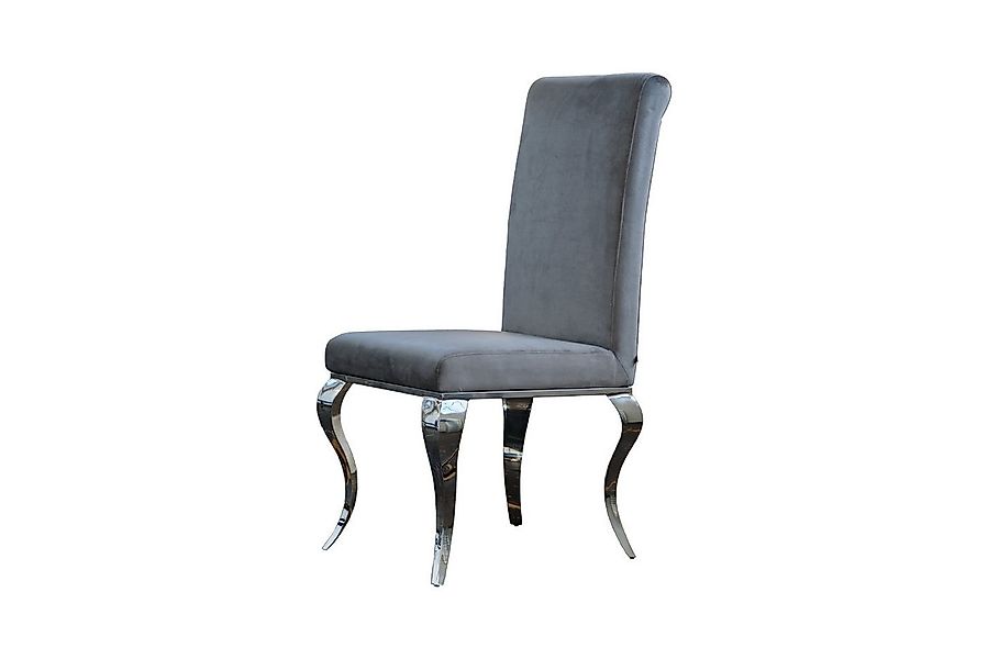 KAWOLA Esszimmerstuhl LEIA, Stuhl Barock Velvet verschiedene Farben günstig online kaufen