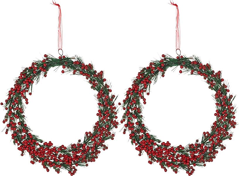 Creativ green Kunstkranz "Beerenkranz" mit zahlreichen Beeren günstig online kaufen