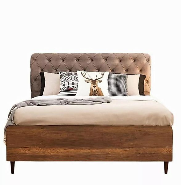 JVmoebel Bett Schlafzimmer Bett Design Einrichtung Luxus Modern Möbel Doppe günstig online kaufen