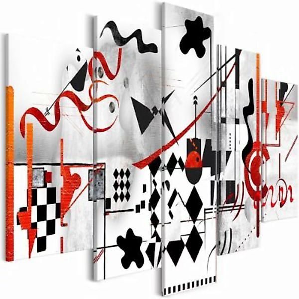 artgeist Wandbild Maze (5 Parts) Wide mehrfarbig Gr. 200 x 100 günstig online kaufen