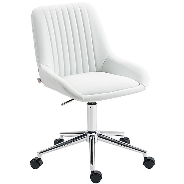 HOMCOM Bürostuhl ohne Armlehnen, ergonomischer Bürostuhl mit Höhenverstellu günstig online kaufen