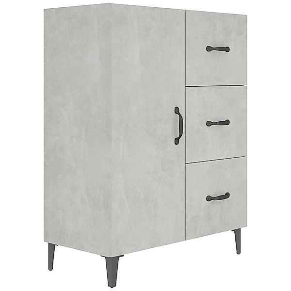 vidaXL Sideboard Sideboard Betongrau 69,5x34x90 cm günstig online kaufen