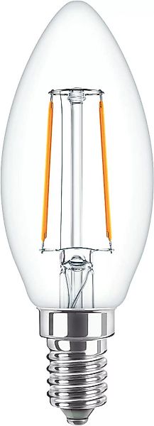 Philips Lighting LED-Kerzenlampe E14 klar Glas CorePro LED#37757800 günstig online kaufen