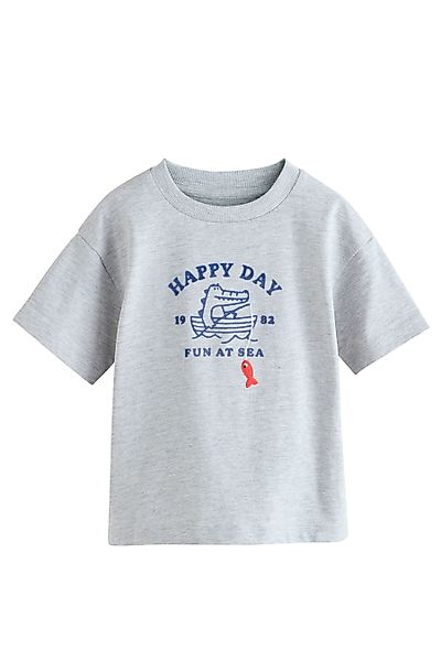 Next T-Shirt Kurzarm-T-Shirt mit wattiertem 3D-Motiv günstig online kaufen
