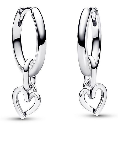 Pandora Paar Creolen Silber-Freihändiges günstig online kaufen