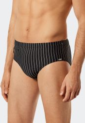Schiesser Badeslip "Nautical Casual" mit weißen Streifen günstig online kaufen