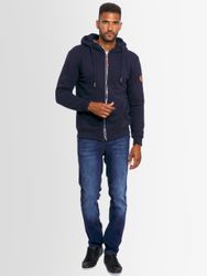 Alessandro Salvarini Sweatjacke "ASGeenio" mit hohem Kragen günstig online kaufen