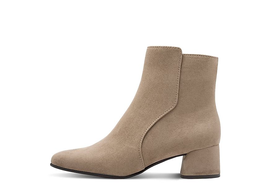 MARCO TOZZI Stiefelette, Blockabsatz, Businessschuh, Ankleboots mit Ziernäh günstig online kaufen