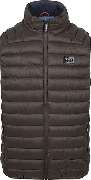 NZA Bodywarmer Bennett Braun - Größe XXL günstig online kaufen