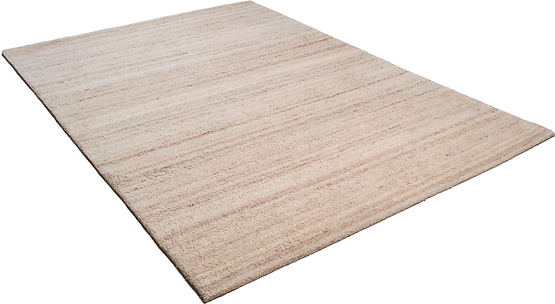 THEKO Wollteppich »Royal Berber Uni«, rechteckig, 18 mm Höhe, Berber Optik, günstig online kaufen
