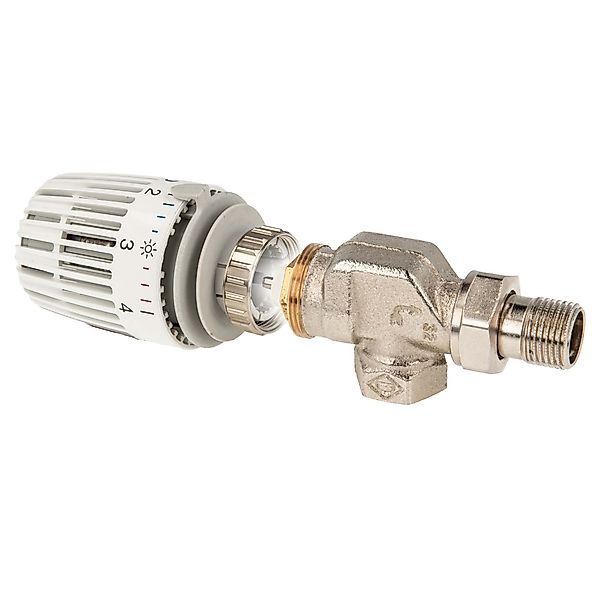 tecuro Heizkörperthermostat Kombi-Set Thermostatkopf K und günstig online kaufen