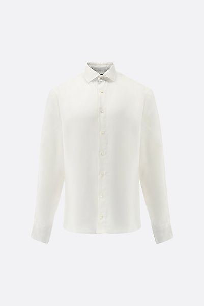 Leinenhemd mit Haifischkragen Tailor Fit günstig online kaufen