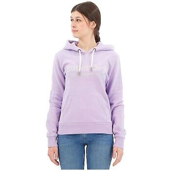 Superdry  Sweatshirt Sweat à capuche  Venue Logo violet günstig online kaufen