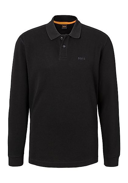 BOSS ORANGE Poloshirt Petempestolong mit Knopfleiste günstig online kaufen