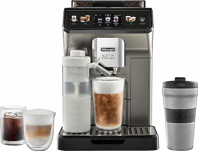 De'Longhi Kaffeevollautomat »Eletta Explore Cold Brew Extraction ECAM450.86 günstig online kaufen