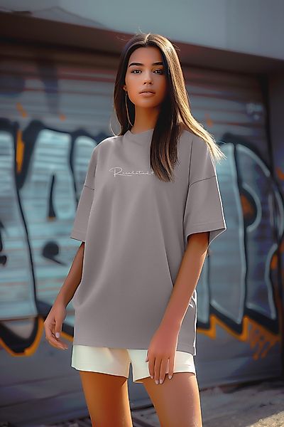 Reichstadt Oversize-Shirt Casual Extra Großes T-Shirt günstig online kaufen