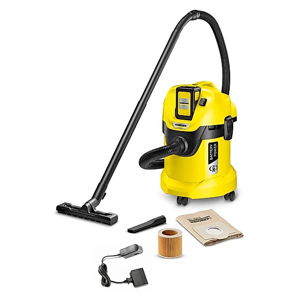 KÄRCHER Nass-Trocken-Akkusauger »WD 3 Battery Set«, (Set), inkl. 36 V/2,5 A günstig online kaufen