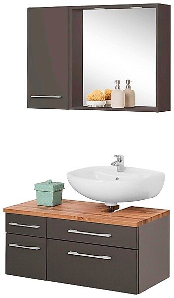 welltime Badmöbel-Set »Davos« 3 Stk. tlg. günstig online kaufen