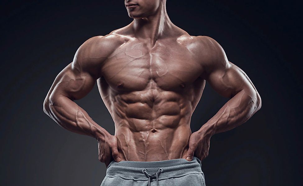 Papermoon Fototapete "Fitness Mann" günstig online kaufen