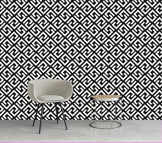 queence Vinyltapete »Lillia«, Farbverlauf-bedruckt-abstrakt, 90x250cm, selb günstig online kaufen