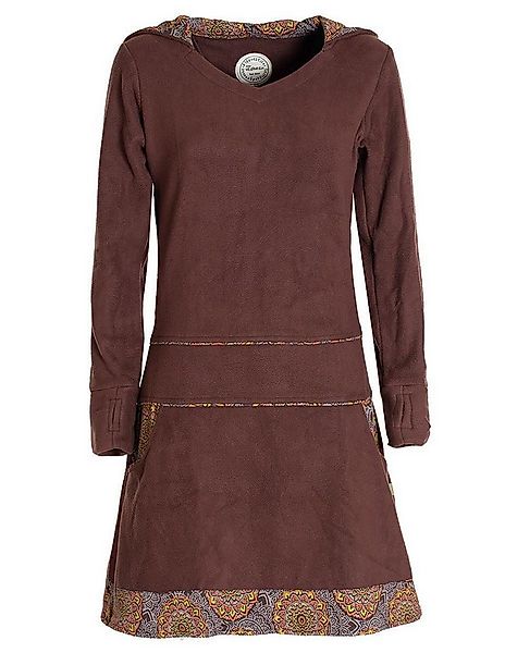 Vishes Midikleid Extra warmes Winterkleid Damen Pullover-Kleid Sweatkleid E günstig online kaufen