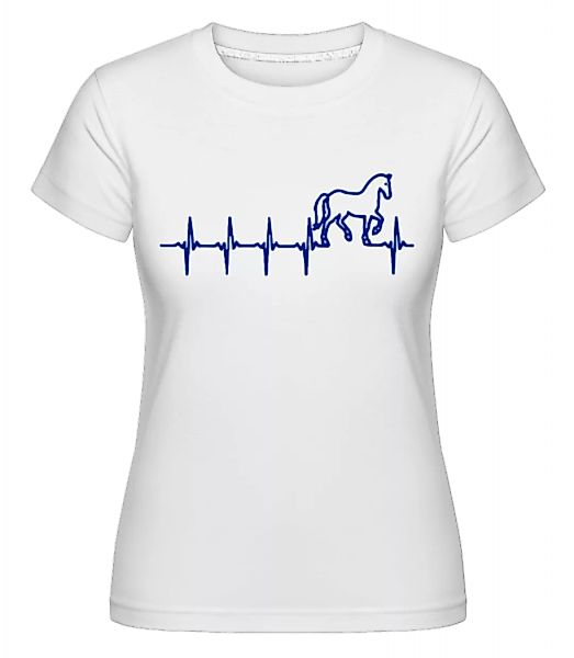 Herzschlag Pferd · Shirtinator Frauen T-Shirt günstig online kaufen