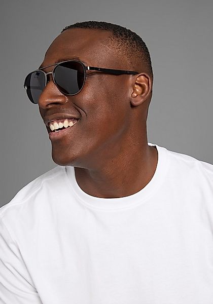 DELMAO Sonnenbrille im neuen Piloten-Look mit matt-grauem Rahmen - NEW günstig online kaufen