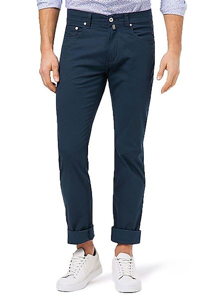 Pierre Cardin 5-Pocket-Hose Lyon Tapered Flachgewebe günstig online kaufen