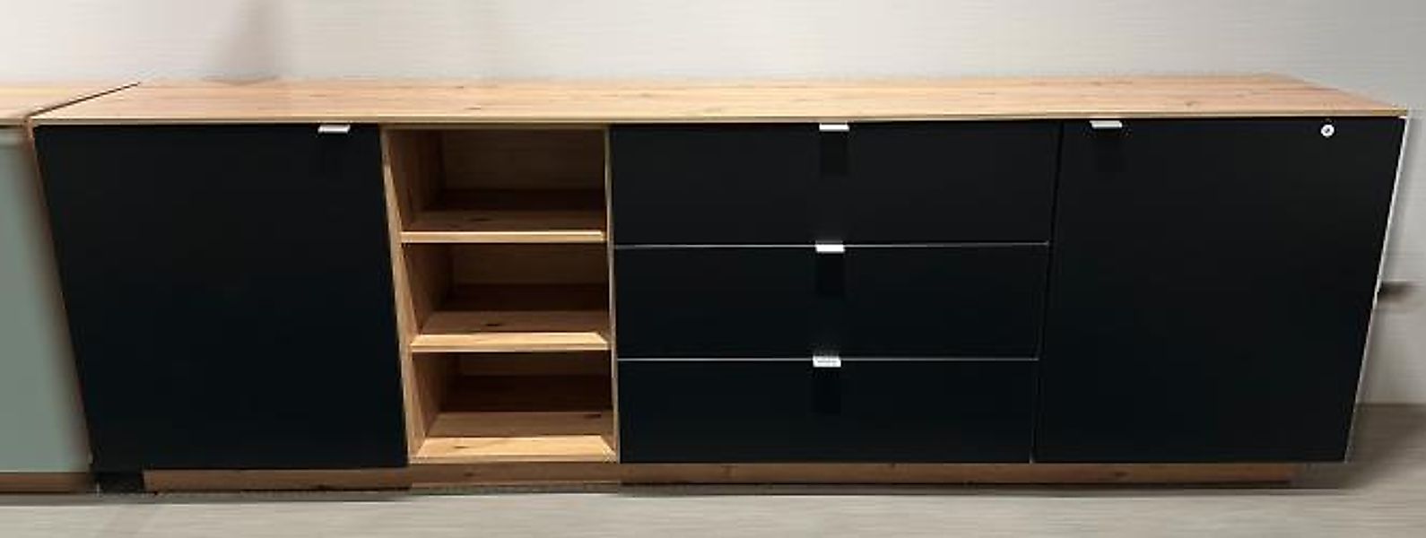 Gaimersheim Abverkauf TV-Sideboard Schwarz / Artisan günstig online kaufen
