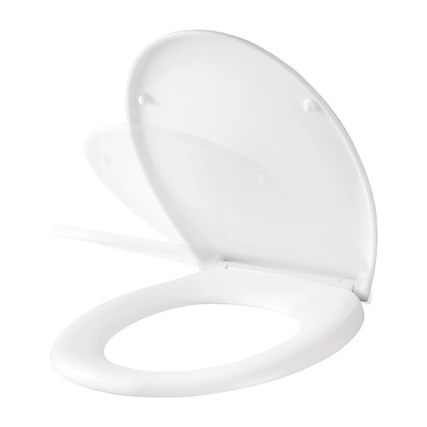 Sanfino Duroplast WC-Sitz Curvo mit Absenkautomatik abnehmbar & antibakteri günstig online kaufen