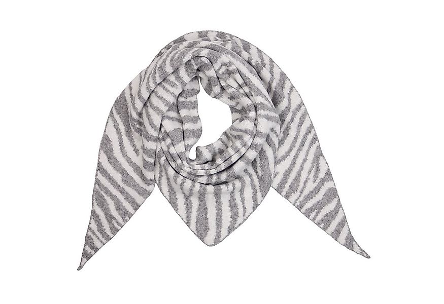 MIRROSI Dreieckstuch kuschliger und warmer Dreiecksschal Zebra Muster ca.18 günstig online kaufen