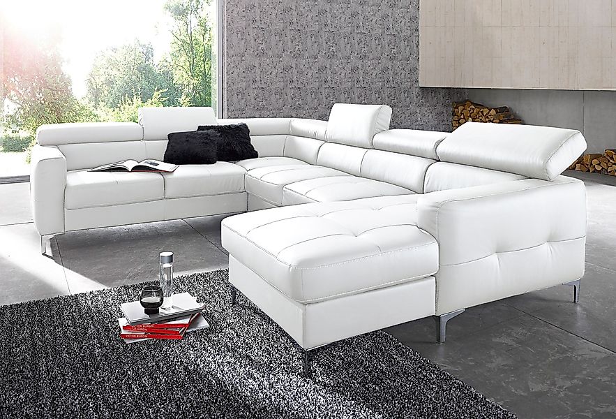 COTTA Polstergarnitur Sammy U-Form, (Set, Tiefe günstig online kaufen