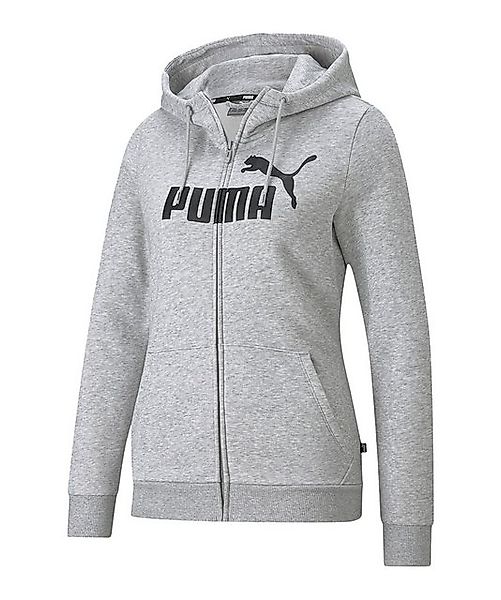 PUMA Allwetterjacke PUMA Essentials Logo FullZip Hoody Damen Bequem günstig online kaufen