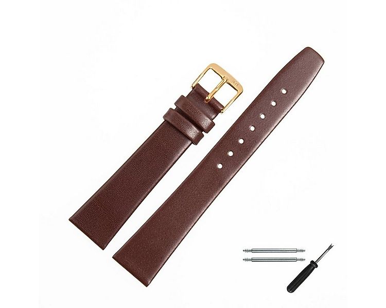 MARBURGER Uhrenarmband 16mm Leder günstig online kaufen