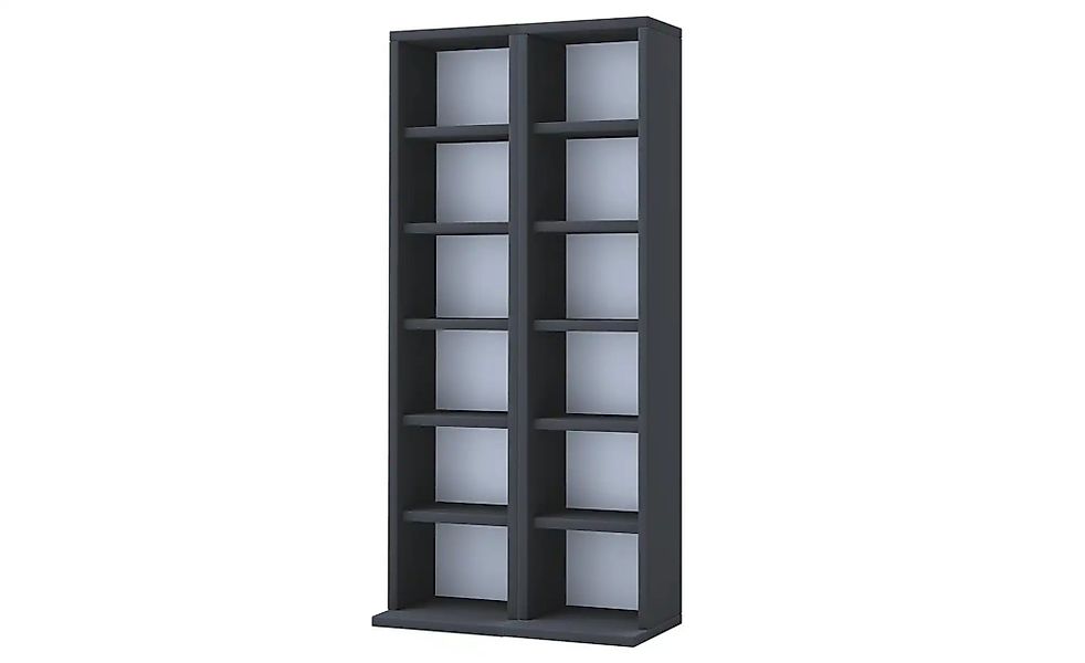 Standregal 2er-Set  Milano ¦ schwarz ¦ Maße (cm): B: 42 H: 91,8 Regale > St günstig online kaufen