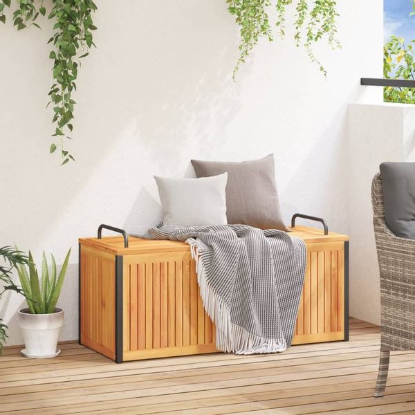vidaXL Gartenbox Gartenbox 110x45x42/53 cm Massivholz günstig online kaufen