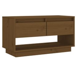 vidaXL TV-Schrank TV-Schrank Honigbraun 74x34x40 cm günstig online kaufen