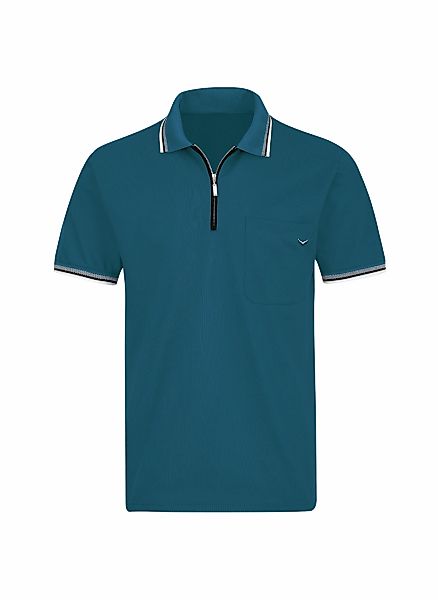 Trigema Poloshirt "TRIGEMA Poloshirt mit Reißverschluss", (1 tlg.) günstig online kaufen