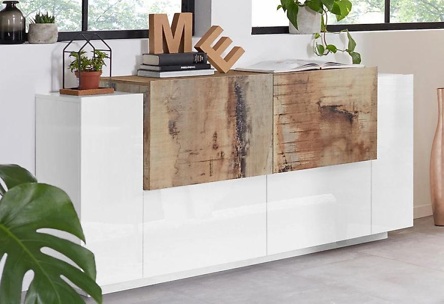 INOSIGN Sideboard "Coro, Kommode, Schrank, Kredenz, grifflos mit Einlegeböd günstig online kaufen