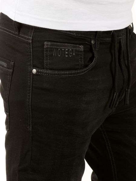 WOTEGA Slim-fit-Jeans Herren Jogginghose in Jeans-Look günstig online kaufen
