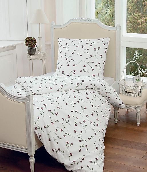 Janine Bettwäsche "TANGO2174 02 155x200,80x80" mit Reißverschluss günstig online kaufen