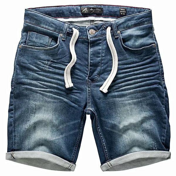 Amaci&Sons Jeansshorts SAN JOSE Destroyed Jeans Shorts günstig online kaufen