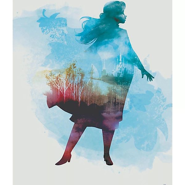 Komar Wandbild Frozen Anna Aquarell 30 x 40 cm günstig online kaufen